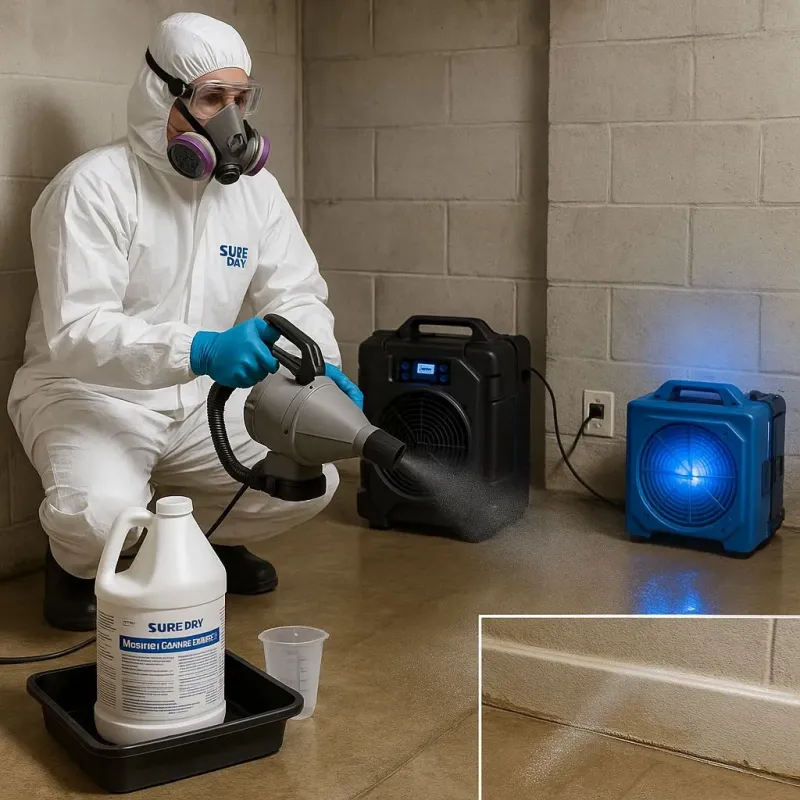 Sanitization and Odor Removal process in Liberty, NY