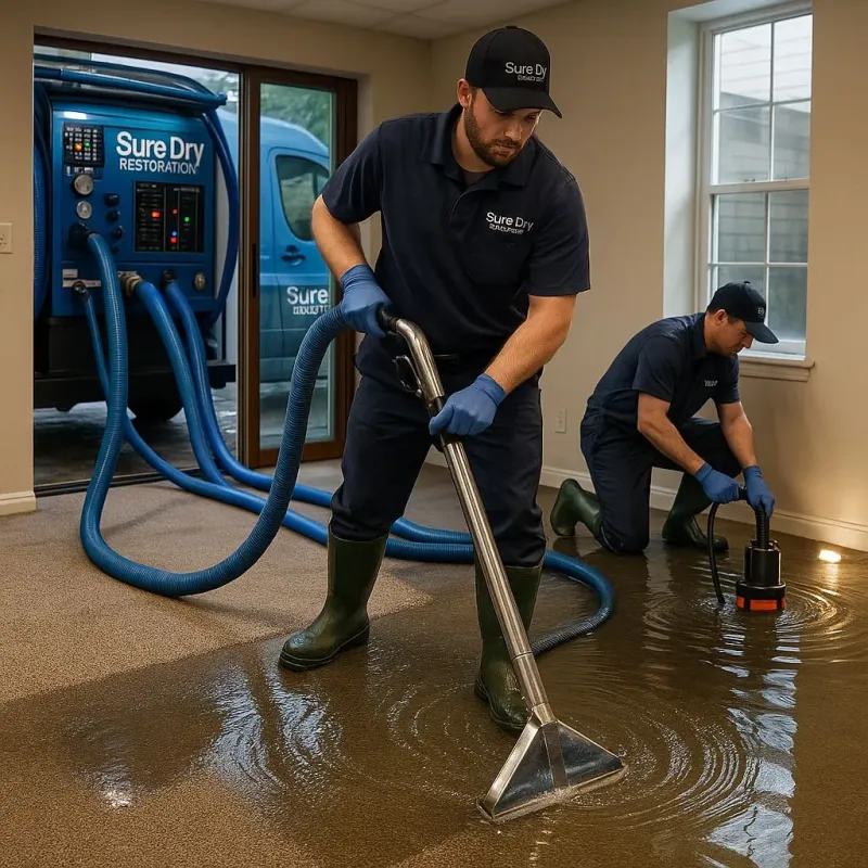 Water Extraction and Removal process in Liberty, NY